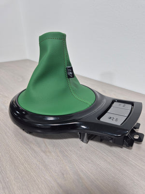 Green Leather Shift boot