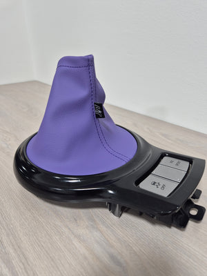 Purple Leather Shift boot